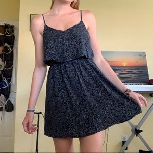 Polka dot mini sun dress